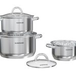 BỘ NỒI INOX 3 ĐÁY SUNHOUSE SHG361 BỘ NỒI INOX 3 ĐÁY SUNHOUSE SHG361