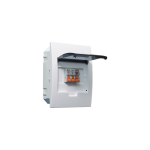 Tủ điện mặt nhựa bóng, đế nhựa chứa 3-6 Module E4FC3-6 Tủ điện mặt nhựa bóng, đế nhựa chứa 3-6 Module E4FC3-6