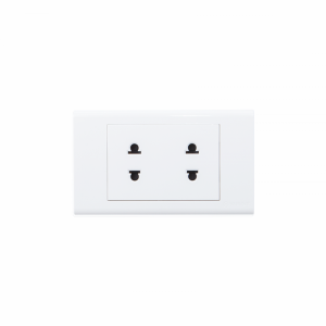 Ổ cắm đôi 2 chấu S18U