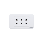 3 Ổ cắm 2 chấu S18AU3 3 Ổ cắm 2 chấu S18AU3