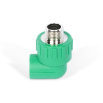 Nối góc 90 độ ren ngoài 20 x 1/2