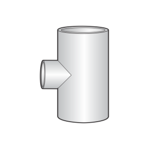 Tê thu 90 độ 75-48