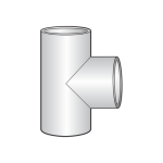 Tê 90 độ loại phổ thông D110