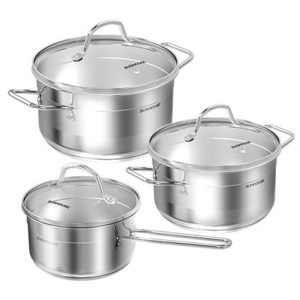 BỘ NỒI INOX 5 ĐÁY SUNHOUSE SHG669