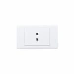 Ổ cắm đơn 2 chấu S18U Ổ cắm đơn 2 chấu S18U