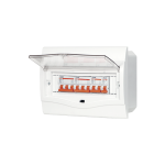 Tủ điện mặt nhựa, đế nhựa chứa 9-12 Module V4FC 9-12 Tủ điện mặt nhựa, đế nhựa chứa 9-12 Module V4FC 9-12