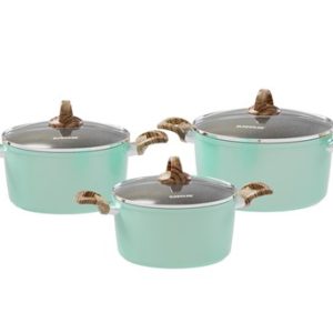 BỘ NỒI CHỐNG DÍNH VÂN ĐÁ ĐÁY TỪ SUNHOUSE SHG7979MB