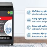 Máy giặt Toshiba 8 kg AW-M905BV(MK) Máy giặt Toshiba 8 kg AW-M905BV(MK)