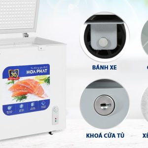 Tủ đông Hòa Phát 162 Lít HPF AD6162