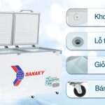 Tủ đông Sanaky Inverter 485 lít VH-6699W3 Tủ đông Sanaky Inverter 485 lít VH-6699W3