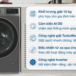 Máy giặt LG AI DD Inverter 12 kg FV1412S3B