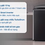 Máy giặt LG  Inverter 12 kg T2512VBTB Máy giặt LG  Inverter 12 kg T2512VBTB